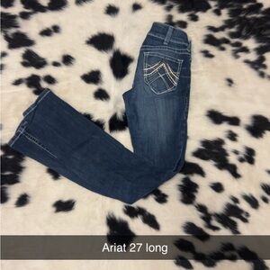 Ariat Women's Dark Blue Boot Cut Jeans